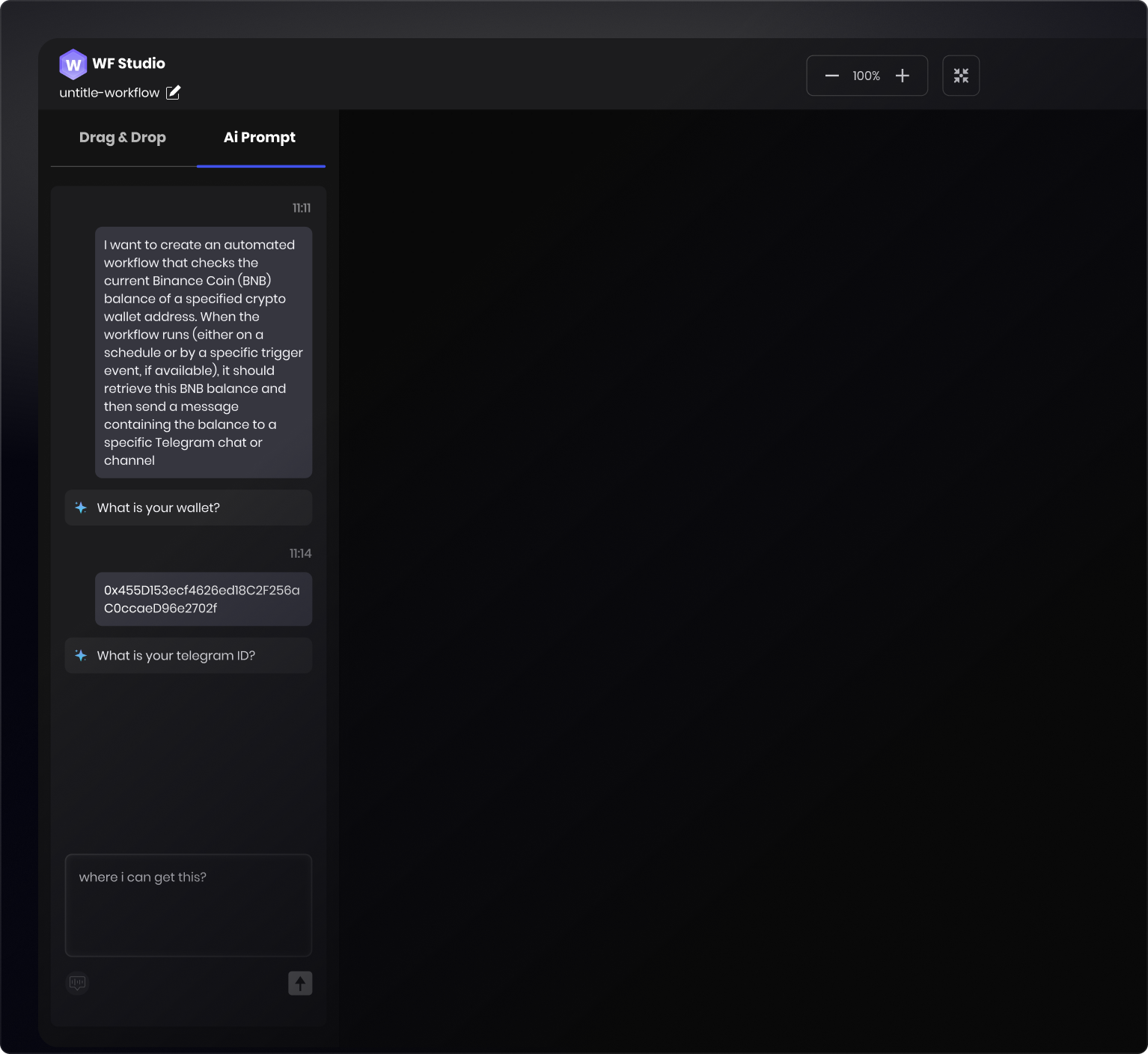 WF AI Prompt